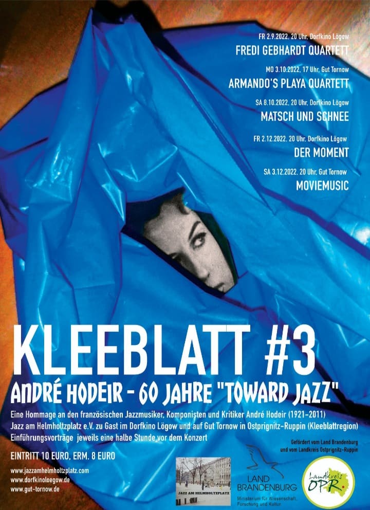 Kleeblatt 3 - Jazz - Plakat Dorfkino Lögow